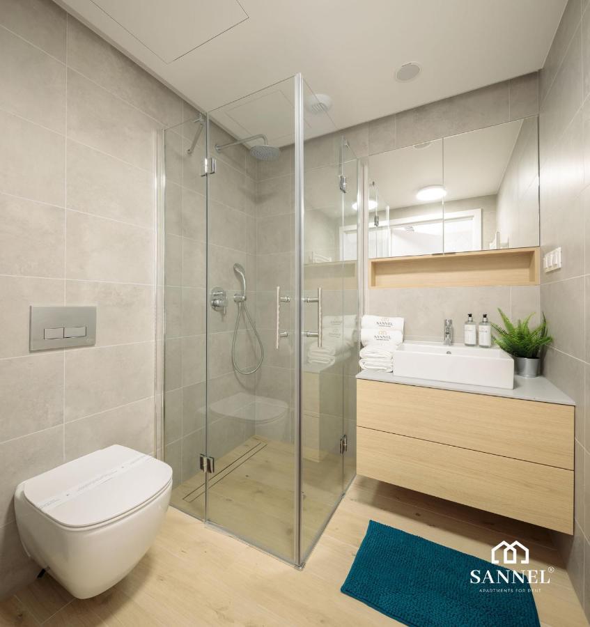 Apartament Horizon Z Dostepem Do Basenow,Strefy Saun,Jacuzzi- Pinea Apartments Pobierowo-Sannel Apartments For Rent 外观 照片