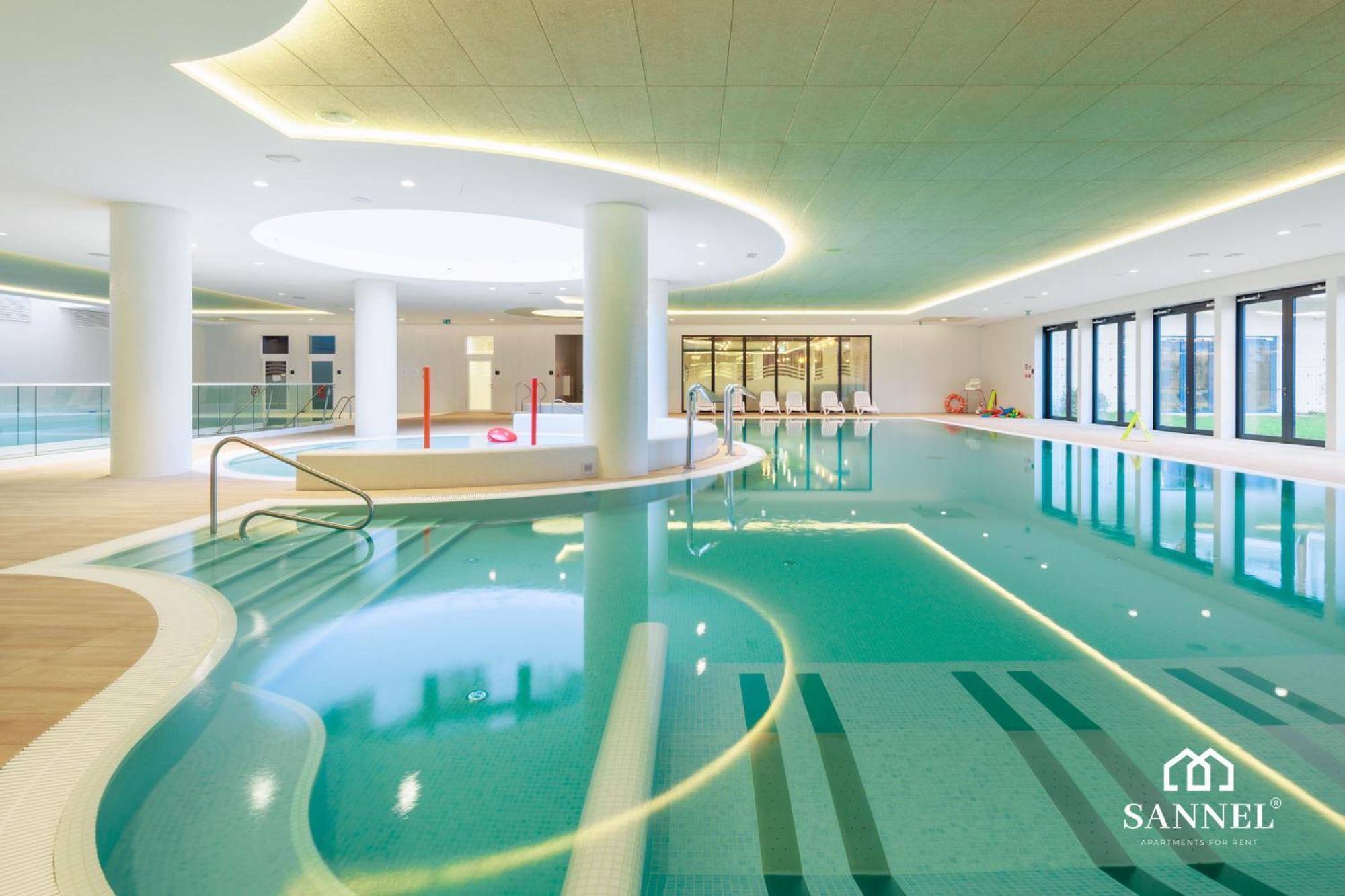 Apartament Horizon Z Dostepem Do Basenow,Strefy Saun,Jacuzzi- Pinea Apartments Pobierowo-Sannel Apartments For Rent 外观 照片