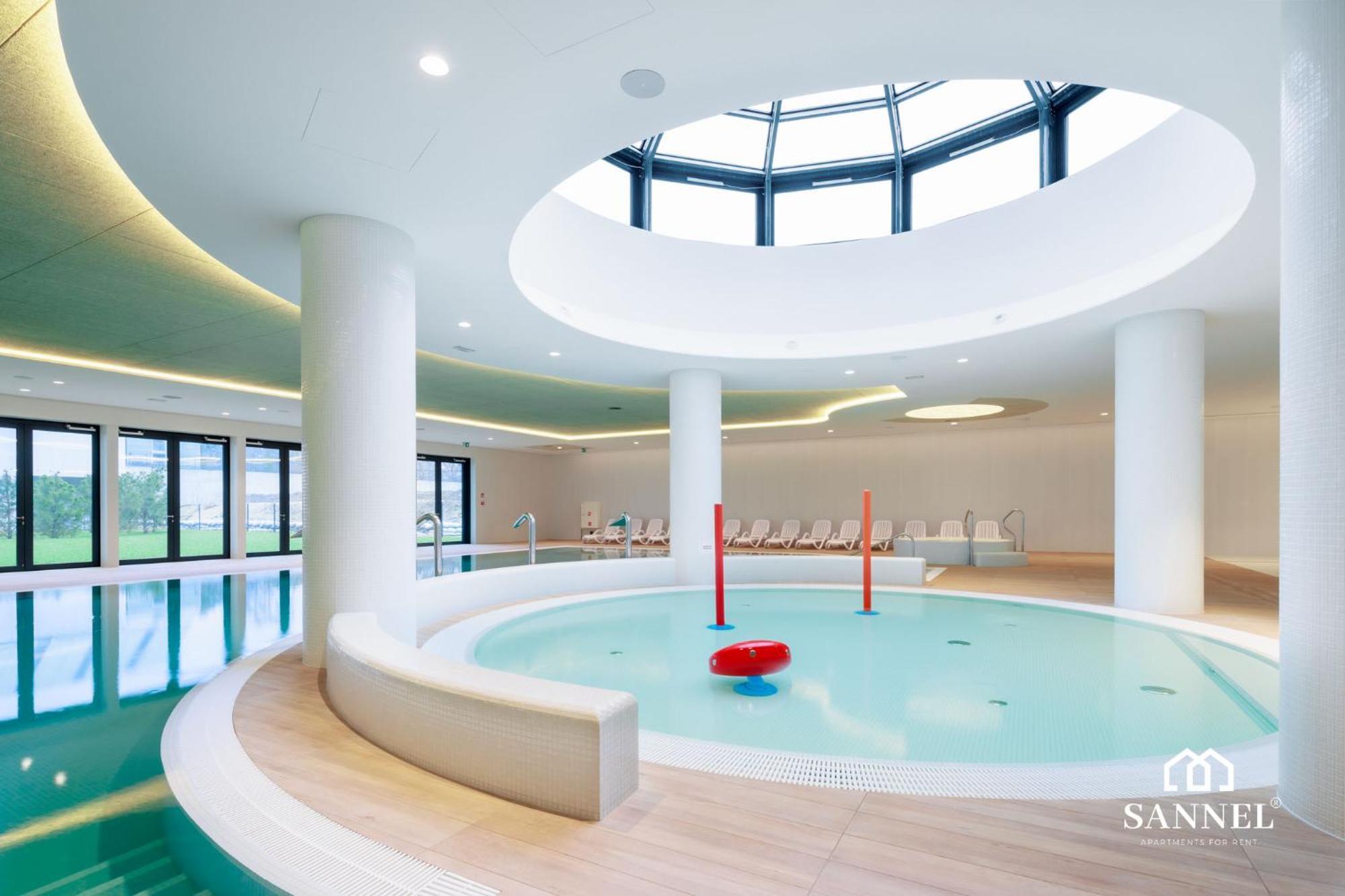 Apartament Horizon Z Dostepem Do Basenow,Strefy Saun,Jacuzzi- Pinea Apartments Pobierowo-Sannel Apartments For Rent 外观 照片