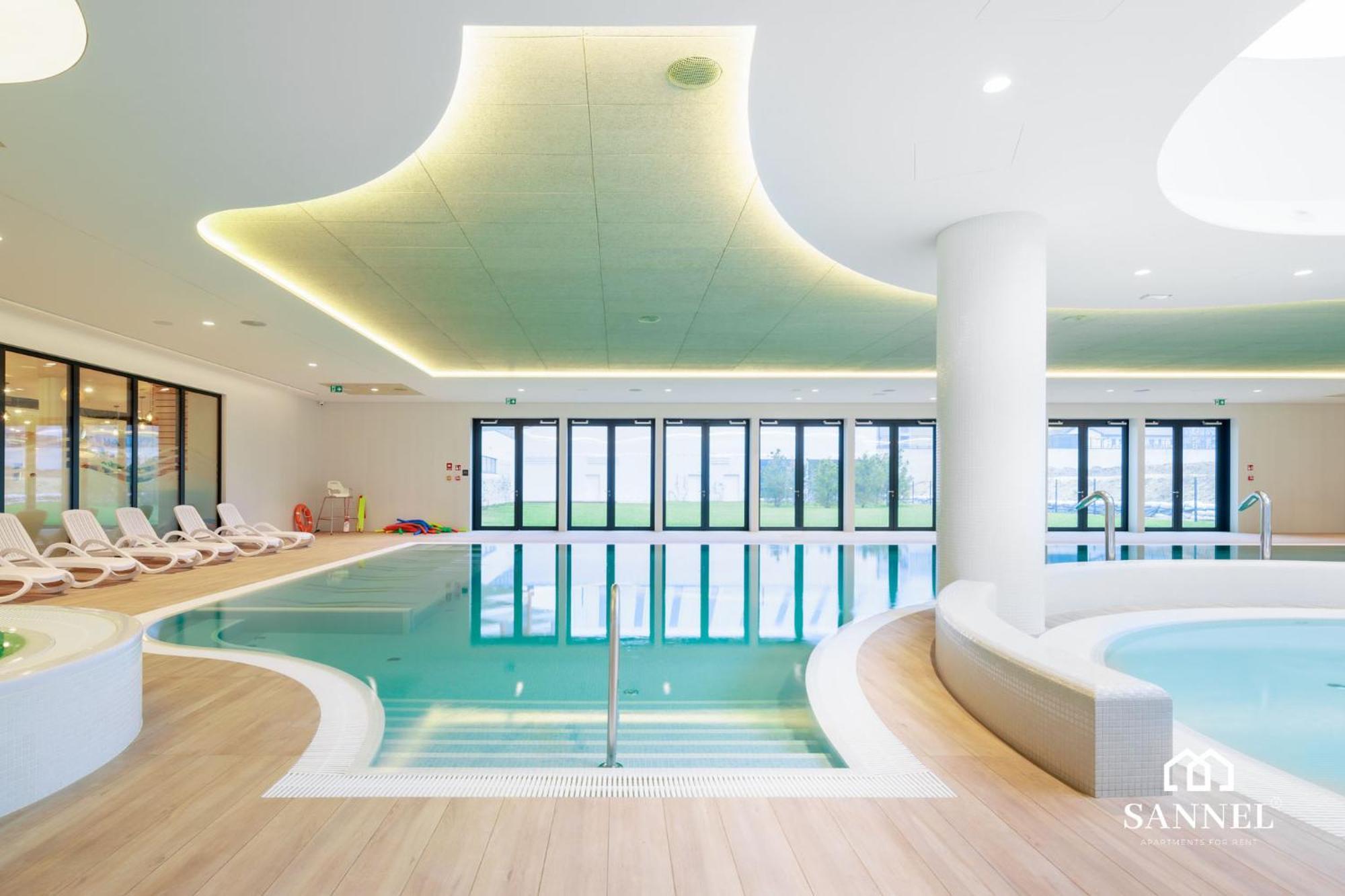 Apartament Horizon Z Dostepem Do Basenow,Strefy Saun,Jacuzzi- Pinea Apartments Pobierowo-Sannel Apartments For Rent 外观 照片