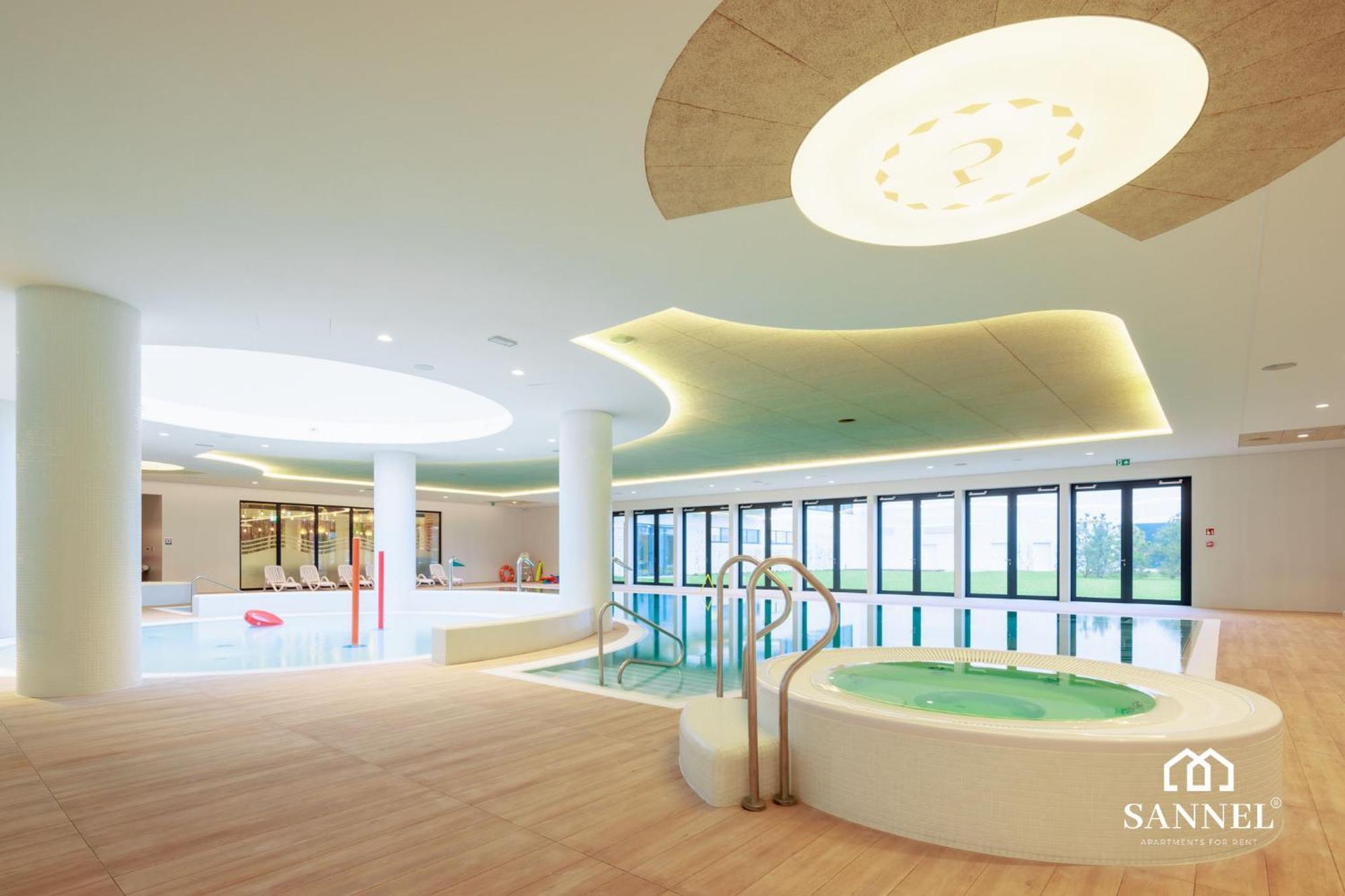 Apartament Horizon Z Dostepem Do Basenow,Strefy Saun,Jacuzzi- Pinea Apartments Pobierowo-Sannel Apartments For Rent 外观 照片