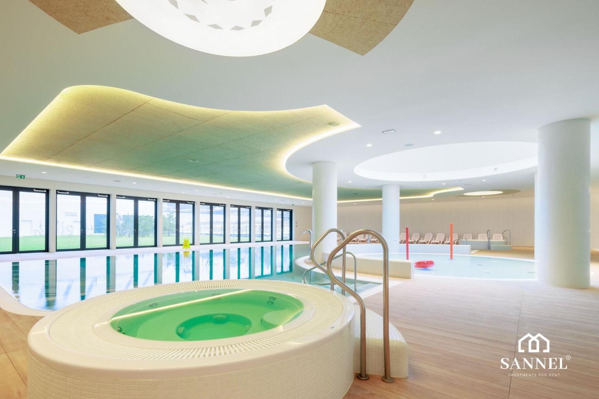 Apartament Horizon Z Dostepem Do Basenow,Strefy Saun,Jacuzzi- Pinea Apartments Pobierowo-Sannel Apartments For Rent 外观 照片